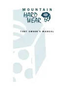 Mountain HardWear Owner'S Manual preview