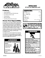 Preview for 1 page of Mountain MTN5520 Manual