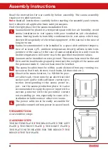 Preview for 8 page of Mountfield 3SAU0026 Instructions For Installation And Use Manual