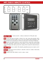 Preview for 16 page of Mountfield 3SAU0026 Instructions For Installation And Use Manual