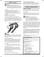 Предварительный просмотр 6 страницы Mountfield Emperor 40 Operating Instructions Manual