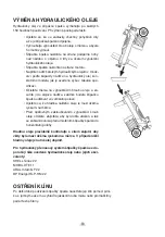 Preview for 10 page of Mountfield Levita 4T Owner'S Manual