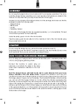 Preview for 28 page of Mountfield LEVITA HT 550 Operating Instructions Manual