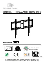 Mounting Dream HM2112-L Installation Instructions Manual preview