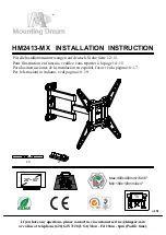 Preview for 1 page of Mounting Dream HM2413-MX Installation Instructions Manual