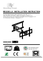 Mounting Dream MD2285-LA Installation Instruction preview