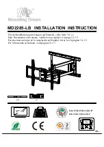 Preview for 1 page of Mounting Dream MD2285-LB Installation Instruction