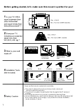 Preview for 2 page of Mounting Dream MD2285-LB Installation Instruction