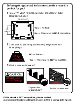 Preview for 3 page of Mounting Dream MD2411-S Installation Instruction