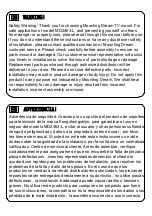 Preview for 2 page of Mounting Dream MD2463-L Installation Instruction