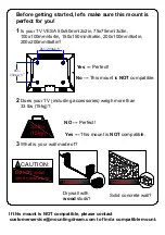 Preview for 3 page of Mounting Dream MD2463-L Installation Instruction