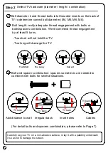 Preview for 8 page of Mounting Dream MD2501 Installation Instruction