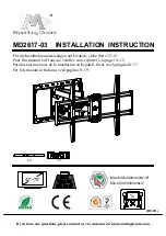 Preview for 1 page of Mounting Dream MD2617-03 Installation Instructions Manual