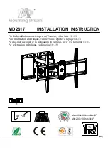 Mounting Dream MD2617 Installation Instruction preview