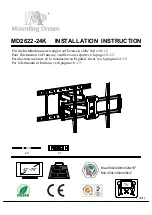 Mounting Dream MD2622-24K Installation Instruction preview