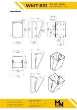 Предварительный просмотр 2 страницы Mounting Solutions WMT-83J Manual