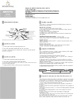 Preview for 2 page of Mountroyal MIYOTA 0S80 Instructions For Use