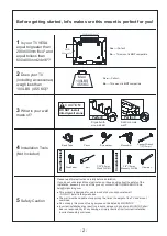 Предварительный просмотр 2 страницы Mountup MU0012-24K Installation Instruction