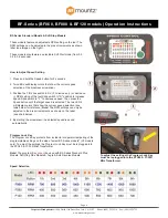 Предварительный просмотр 4 страницы Mountz BF-Series Operation Instructions Manual