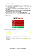 Предварительный просмотр 7 страницы Mountz DPC Touch V2 Operation Manual