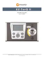 Preview for 1 page of Mountz EZ-TorQ II Operating Instructions Manual