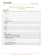 Предварительный просмотр 2 страницы Mountz EZ-TORQ III Operating Instructions Manual