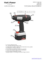 Предварительный просмотр 2 страницы Mountz FLEXPOWER FLEXC-11PX Instruction Manual