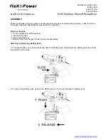 Предварительный просмотр 6 страницы Mountz FLEXPOWER FLEXC-11PX Instruction Manual