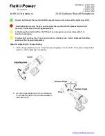 Предварительный просмотр 8 страницы Mountz FLEXPOWER FLEXC-11PX Instruction Manual