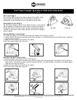 Preview for 1 page of Mountz TCA Operation & Calibration Instructions