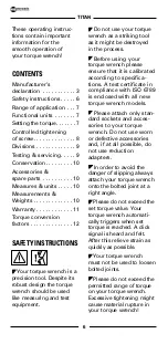 Preview for 6 page of Mountz Titan 100i Operating Instructions Manual