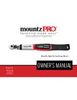 Preview for 1 page of MountzPro MountzProDT135 Owner'S Manual