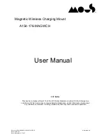 Preview for 1 page of Mous A154-176-MAGWCH User Manual