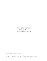 Preview for 1 page of Mouse Systems Corporation M-2 Technical Reference Manual