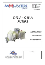 Предварительный просмотр 1 страницы Mouvex C12 A Installation Operation & Maintenance