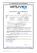 Preview for 20 page of Mouvex C12 A Installation Operation & Maintenance