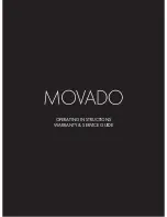 Movado 1881 Automatic Operating Instructions Manual preview