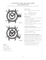 Preview for 12 page of Movado 1881 Automatic Operating Instructions Manual