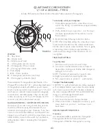 Preview for 44 page of Movado 1881 Automatic Operating Instructions Manual