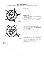 Preview for 11 page of Movado 800 series Sub-Sea Operating Instructions Warranty & Service Manual