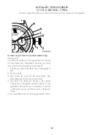 Preview for 33 page of Movado 800 series Sub-Sea Operating Instructions Warranty & Service Manual