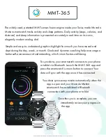 Preview for 2 page of Movado MMT-365 User Manual