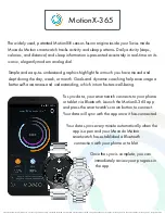 Preview for 2 page of Movado MotionX-365 User Manual