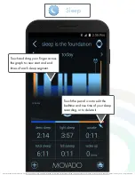 Preview for 14 page of Movado MotionX-365 User Manual