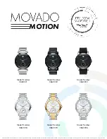 Preview for 20 page of Movado MotionX-365 User Manual