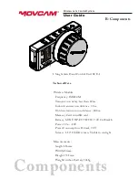 Preview for 5 page of Movcam SCU-1 User Manual