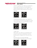 Preview for 14 page of Movcam SCU-1 User Manual