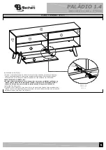 Preview for 6 page of Moveis Bechara PALADIO 1.4 Product Manual And Assembly Instructions