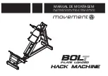 Movement BOLT PLATE LOADED HACK MACHINE Assembly Manual preview