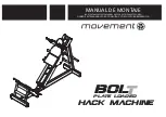 Preview for 30 page of Movement BOLT PLATE LOADED HACK MACHINE Assembly Manual